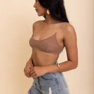 SHEER MESH BRALETTE