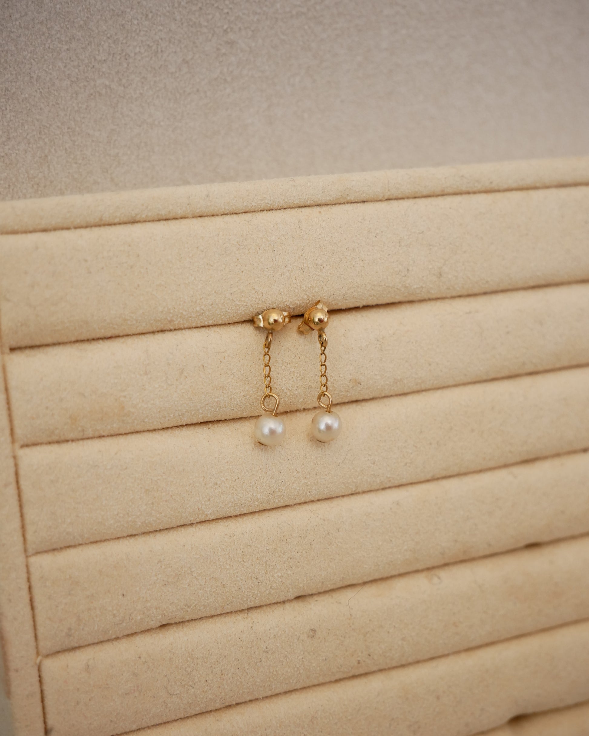 Pearl Dangle Drop Earrings