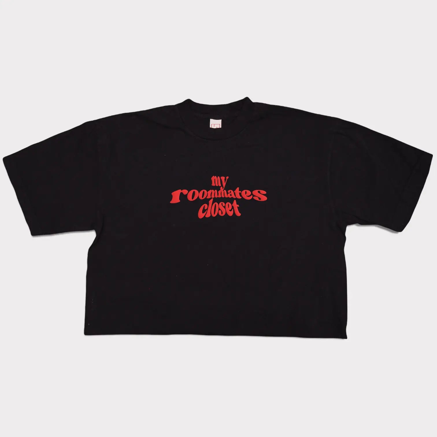 MY ROOMMATES CLOSET CROPPED TEE