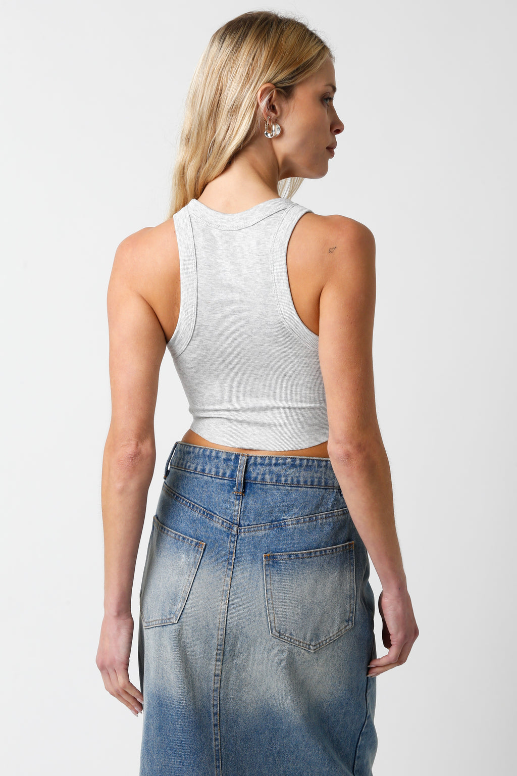 RIBBED TANK