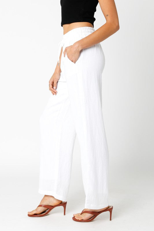 DREW LINEN PANTS