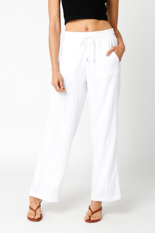 DREW LINEN PANTS