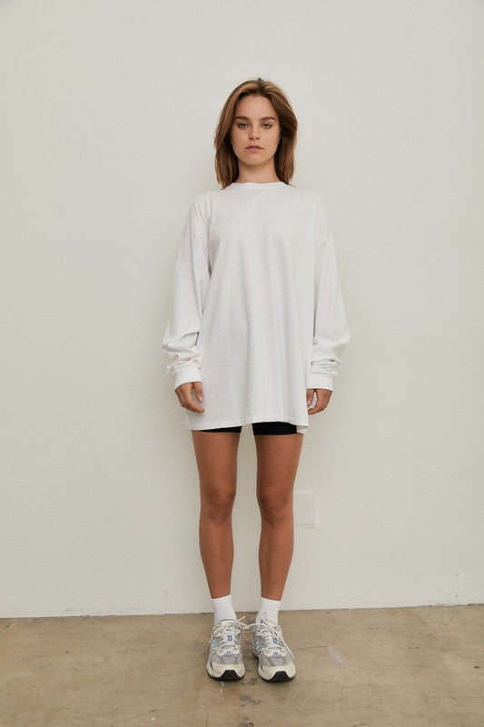 OVERSIZED LONG SLEEVE TEE