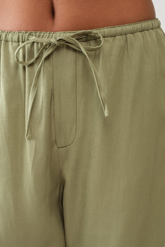TROYE DRAWSTRING WAIST PANTS