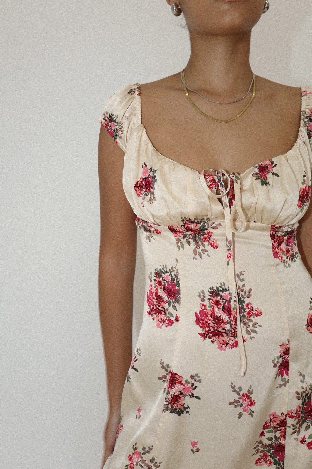 HAZEL FLOWER MINI DRESS