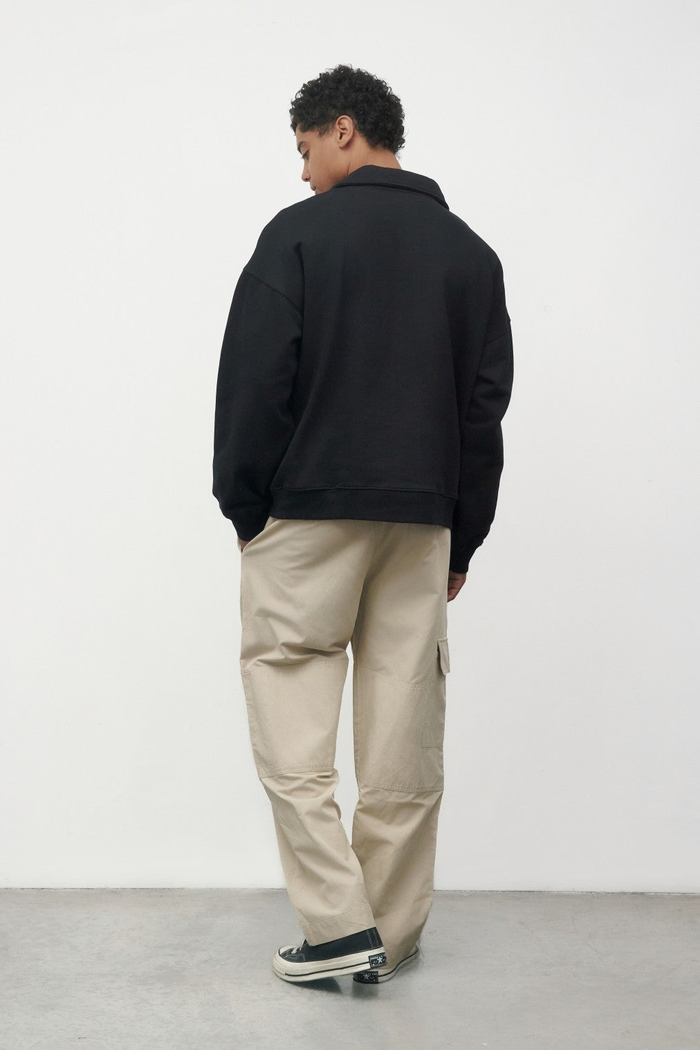 THE VINCE QUARTER ZIP