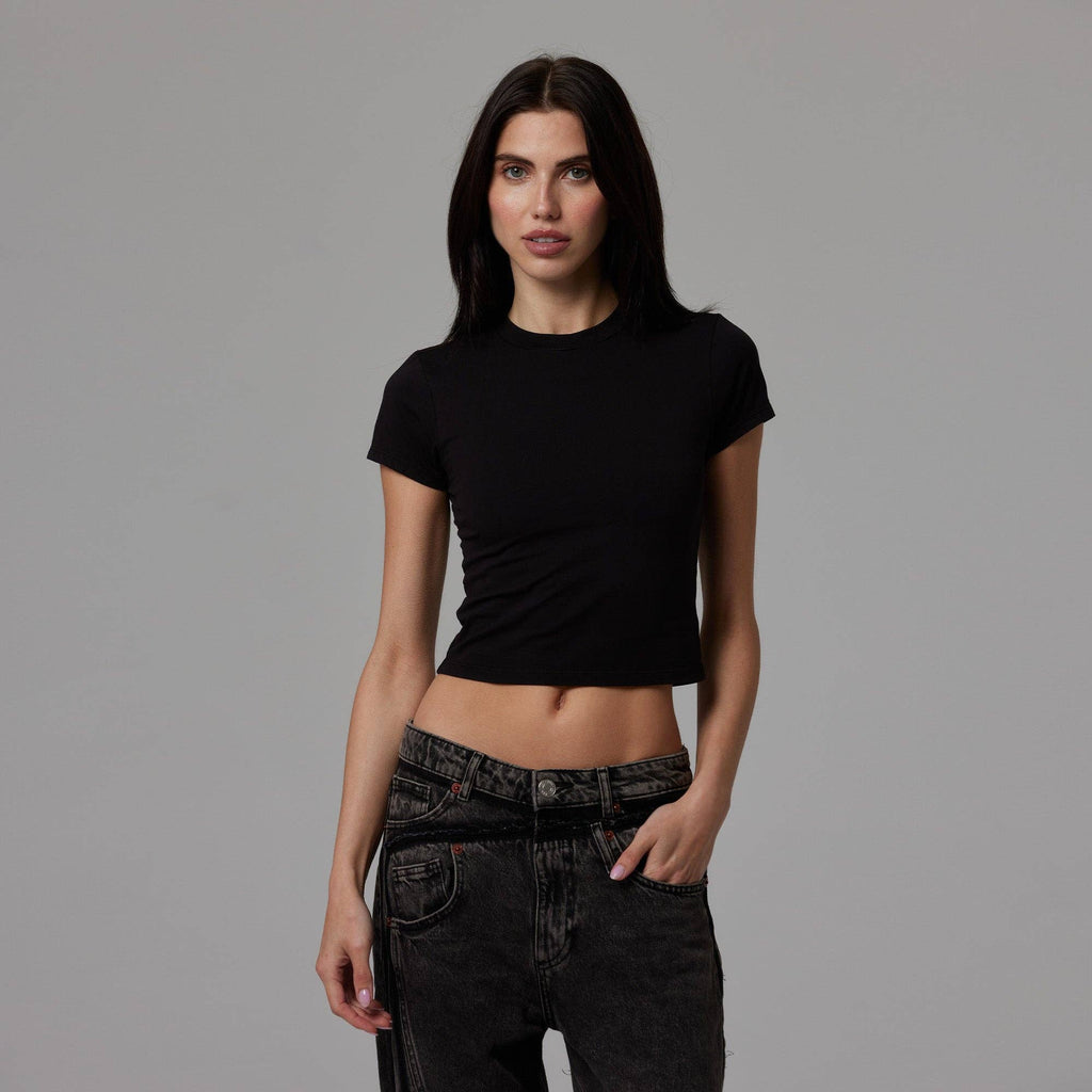 STRETCH JERSEY BABY TEE