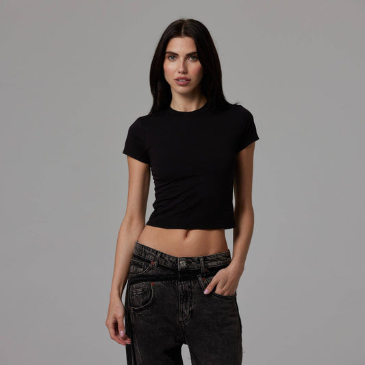 STRETCH JERSEY BABY TEE