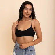 SHEER MESH BRALETTE