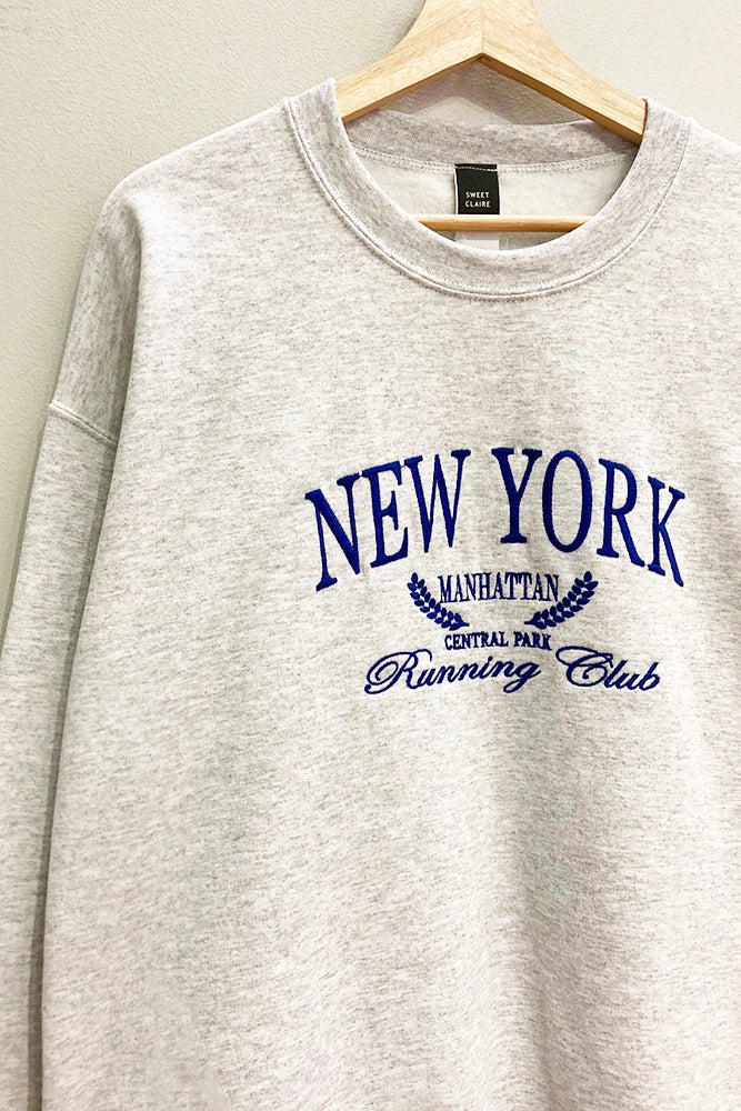 NEW YORK RUNNING CLUB CREWNECK