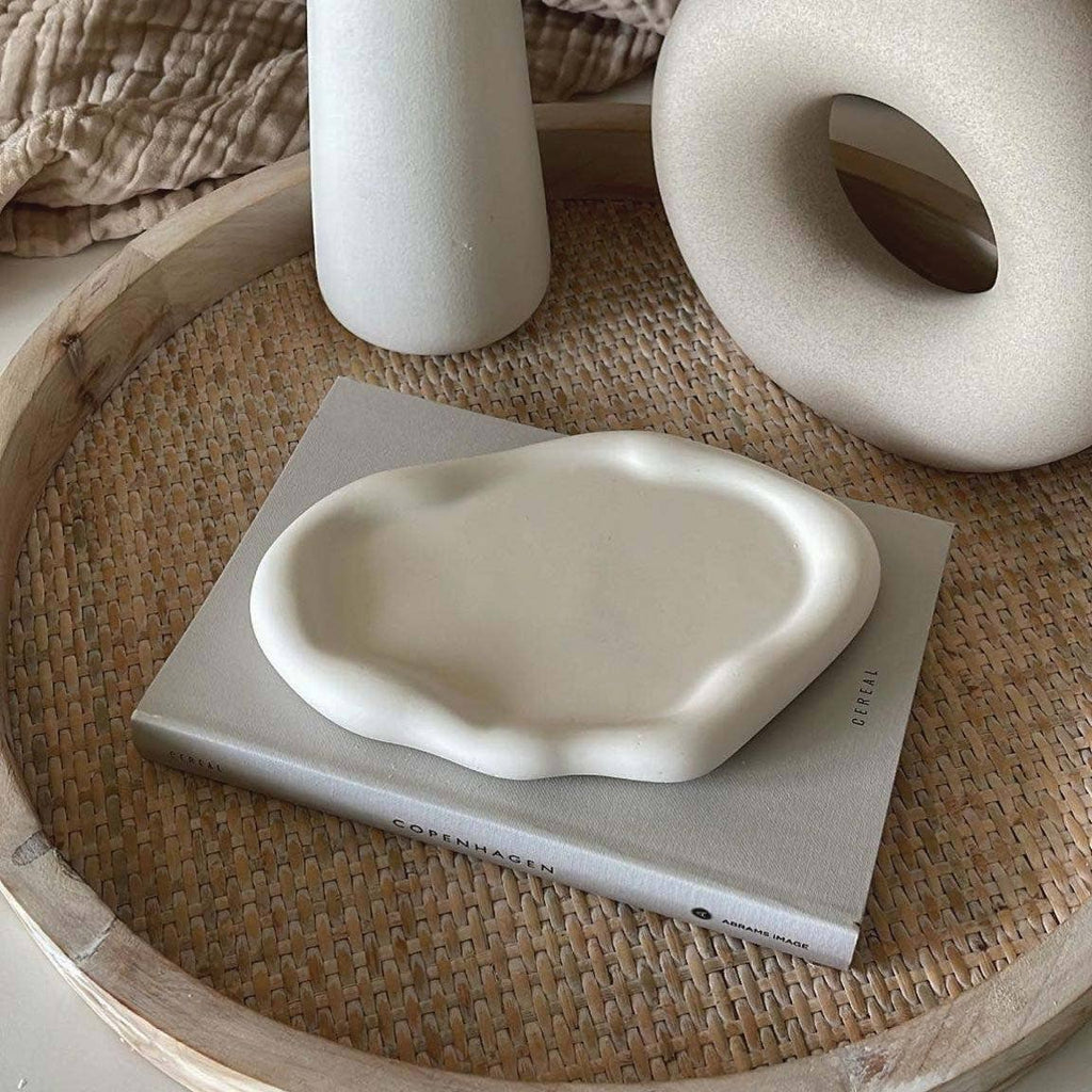 Irregular Oval Cloud Trinket Tray | Catch-All Jewelry Tray