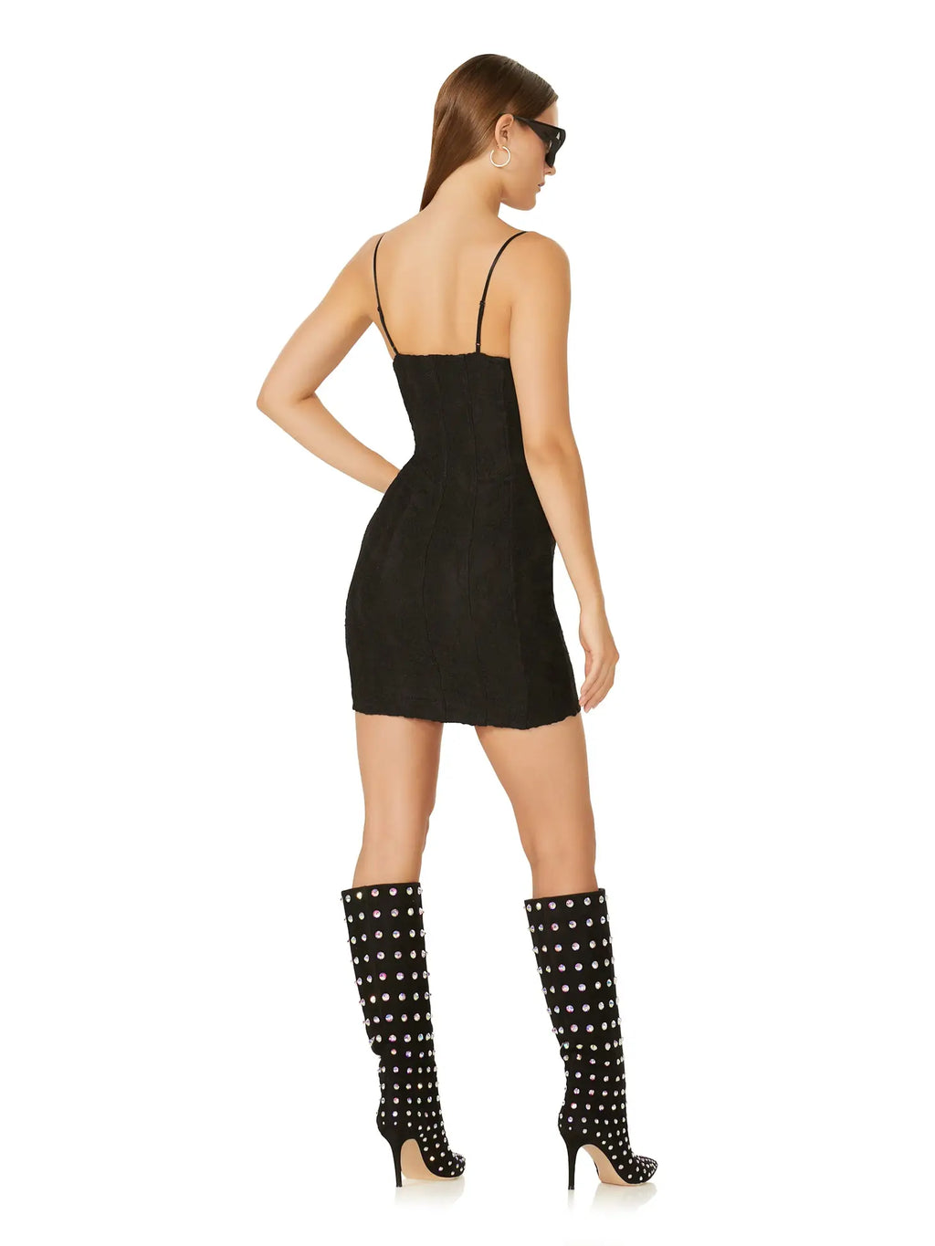 PRIMA LACE MINI DRESS