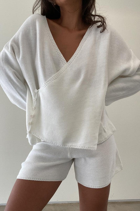BLANCA KNIT SHORTS
