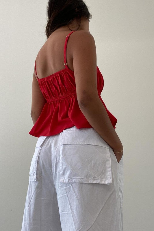 LACE TRIM CAMI