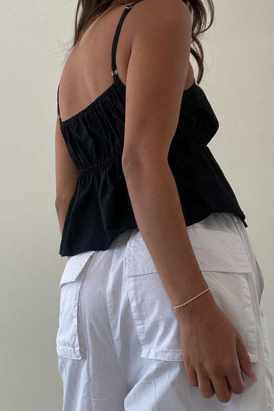 LACE TRIM CAMI