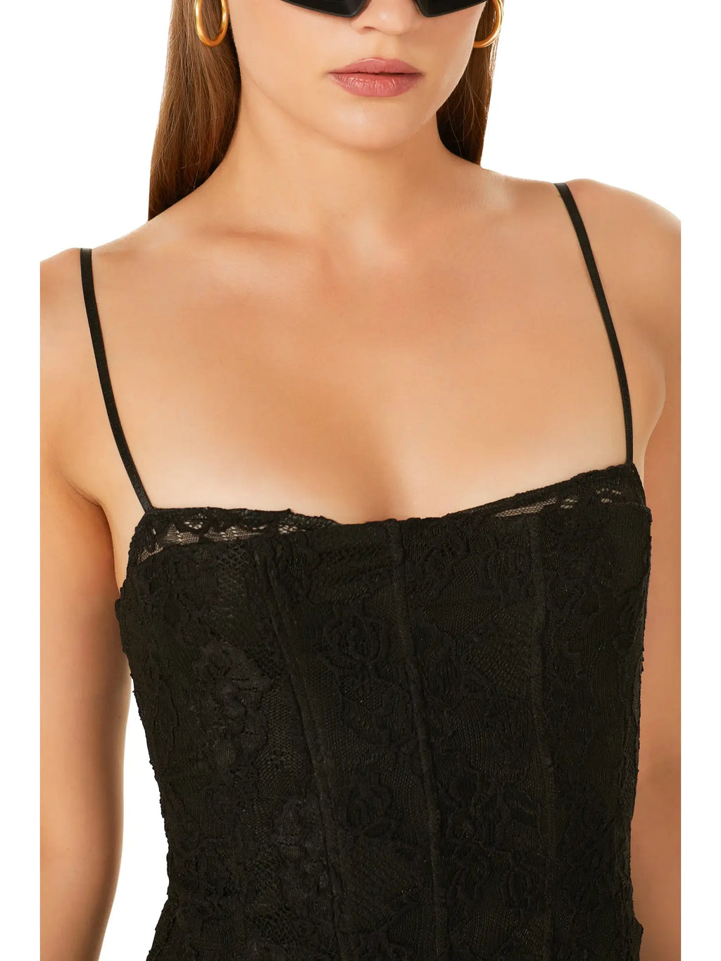 PRIMA LACE MINI DRESS