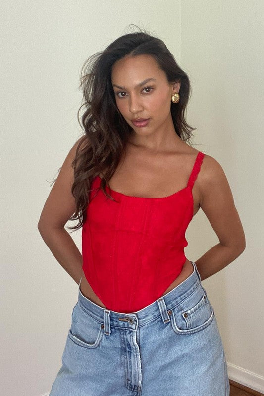 Julie Lace Corset Top