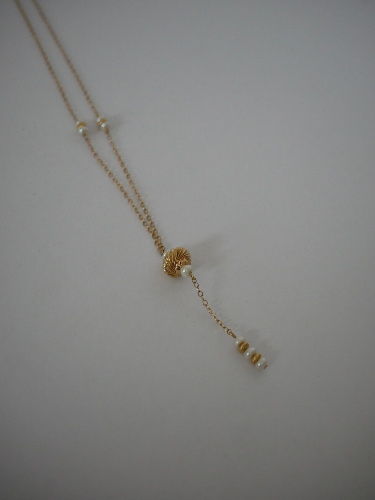 Tassel Pearl Necklace