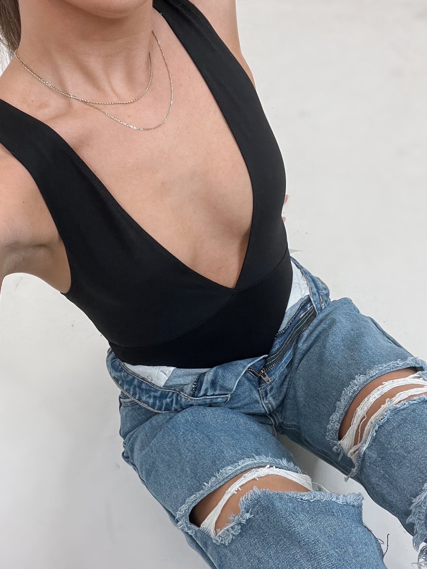 PLUNGE BODY SUIT