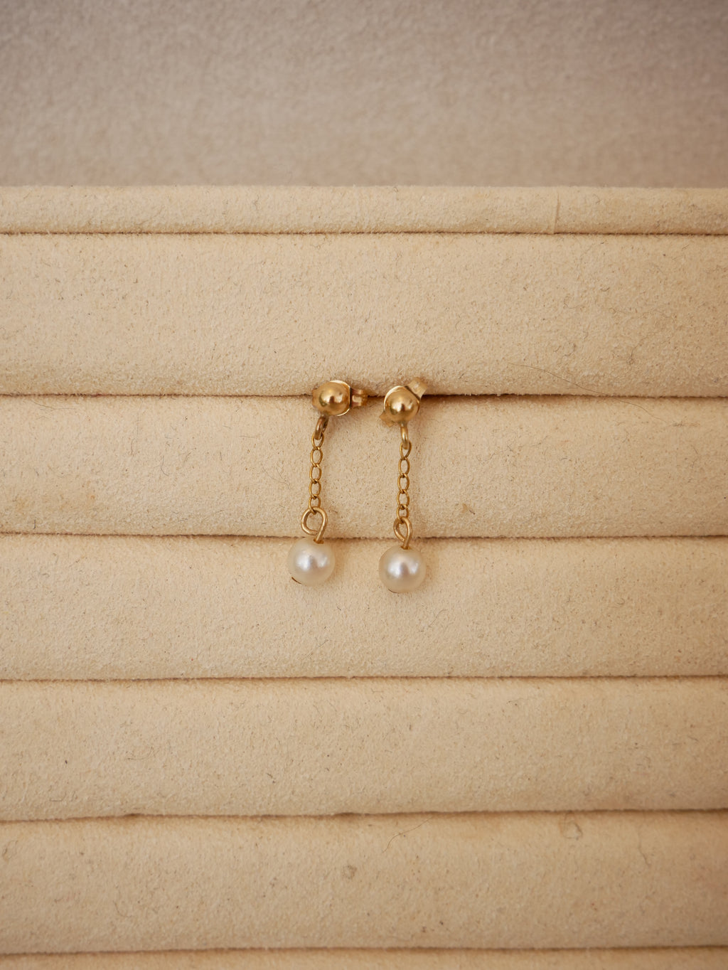 Pearl Dangle Drop Earrings