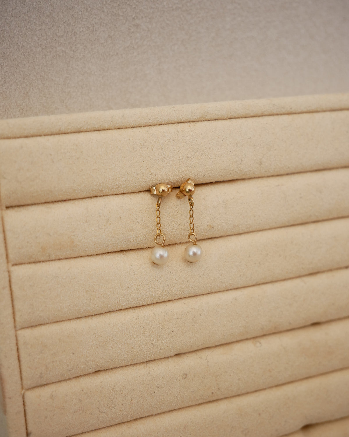 Pearl Dangle Drop Earrings
