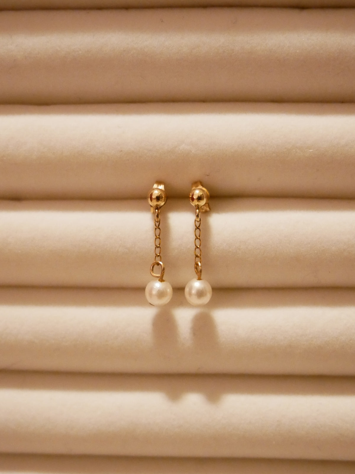 Pearl Dangle Drop Earrings