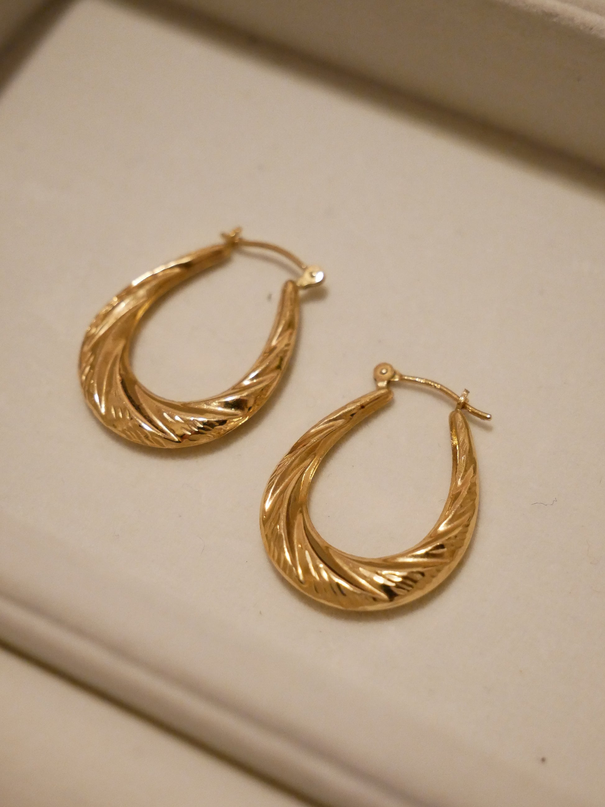 Oval Hoops