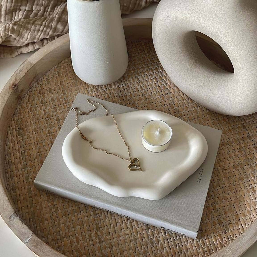 Irregular Oval Cloud Trinket Tray | Catch-All Jewelry Tray