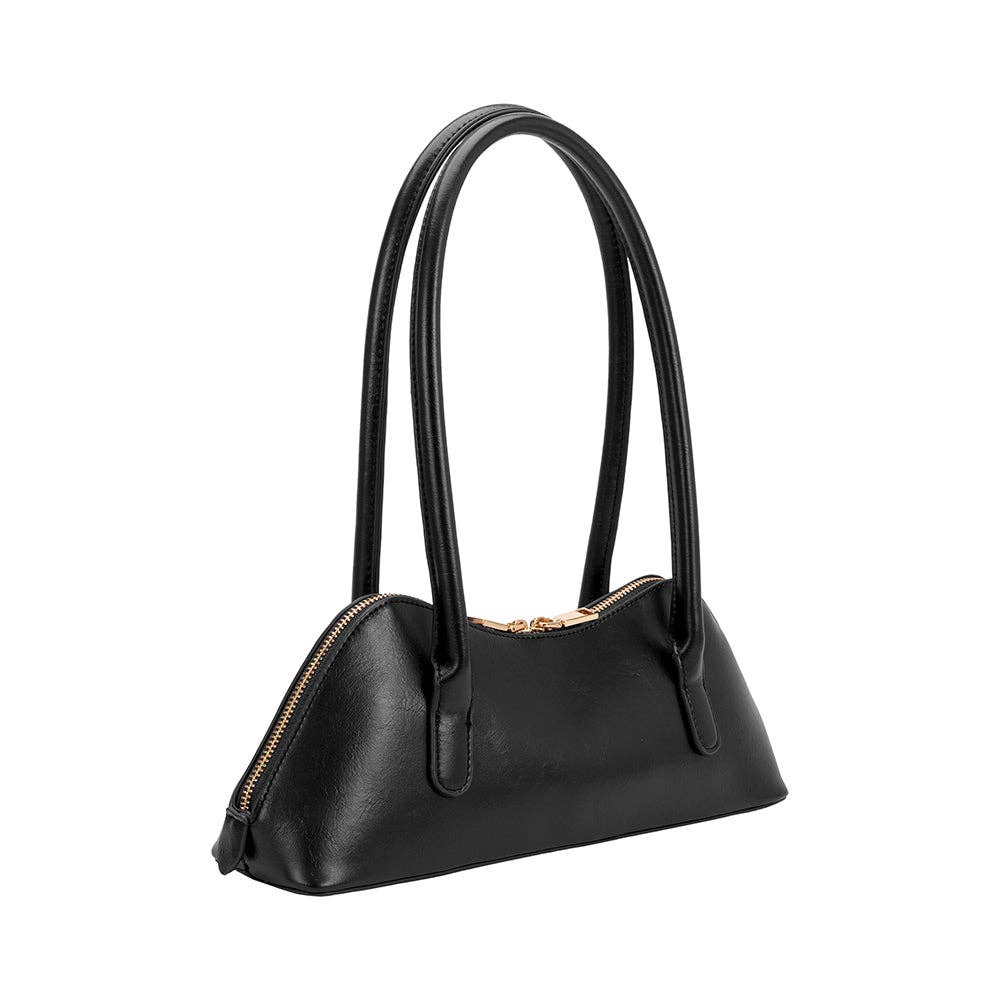 Dakota Black Recycled Shoulder Bag