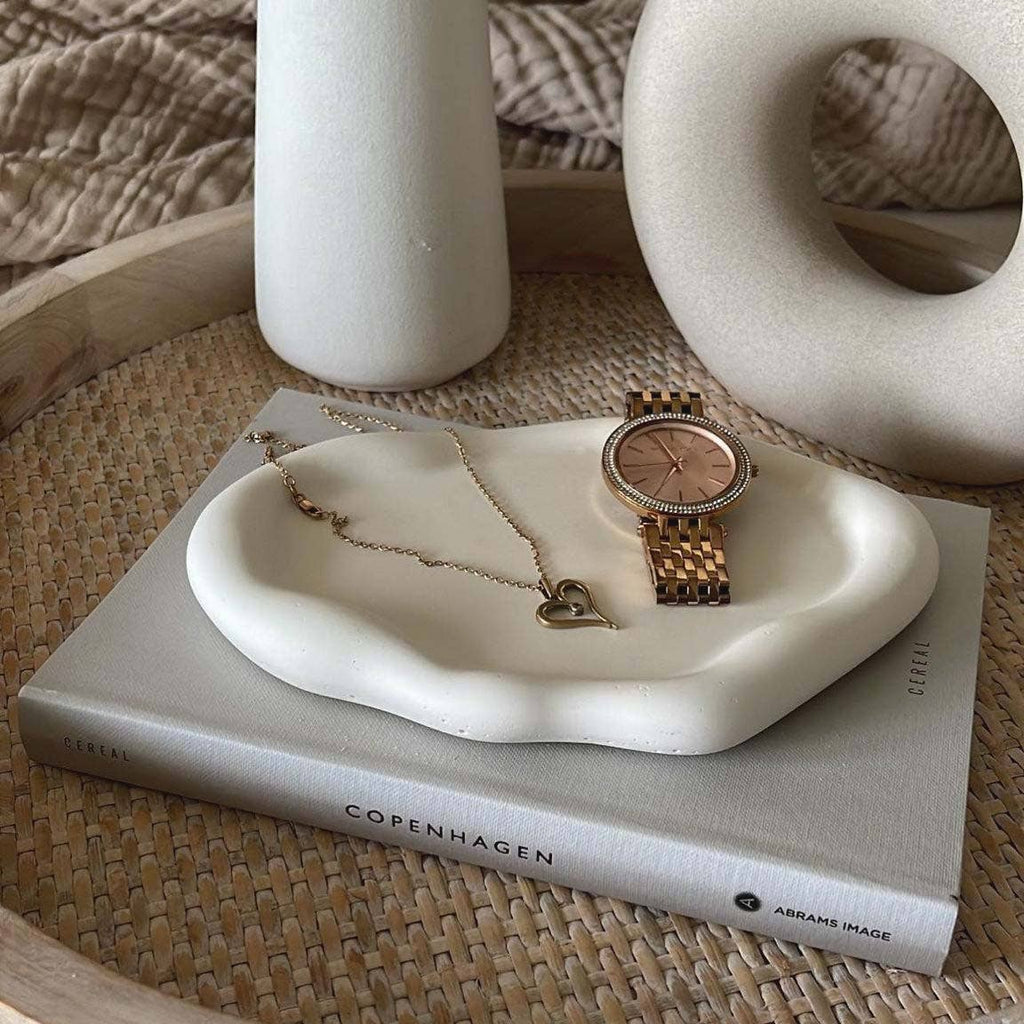 Irregular Oval Cloud Trinket Tray | Catch-All Jewelry Tray