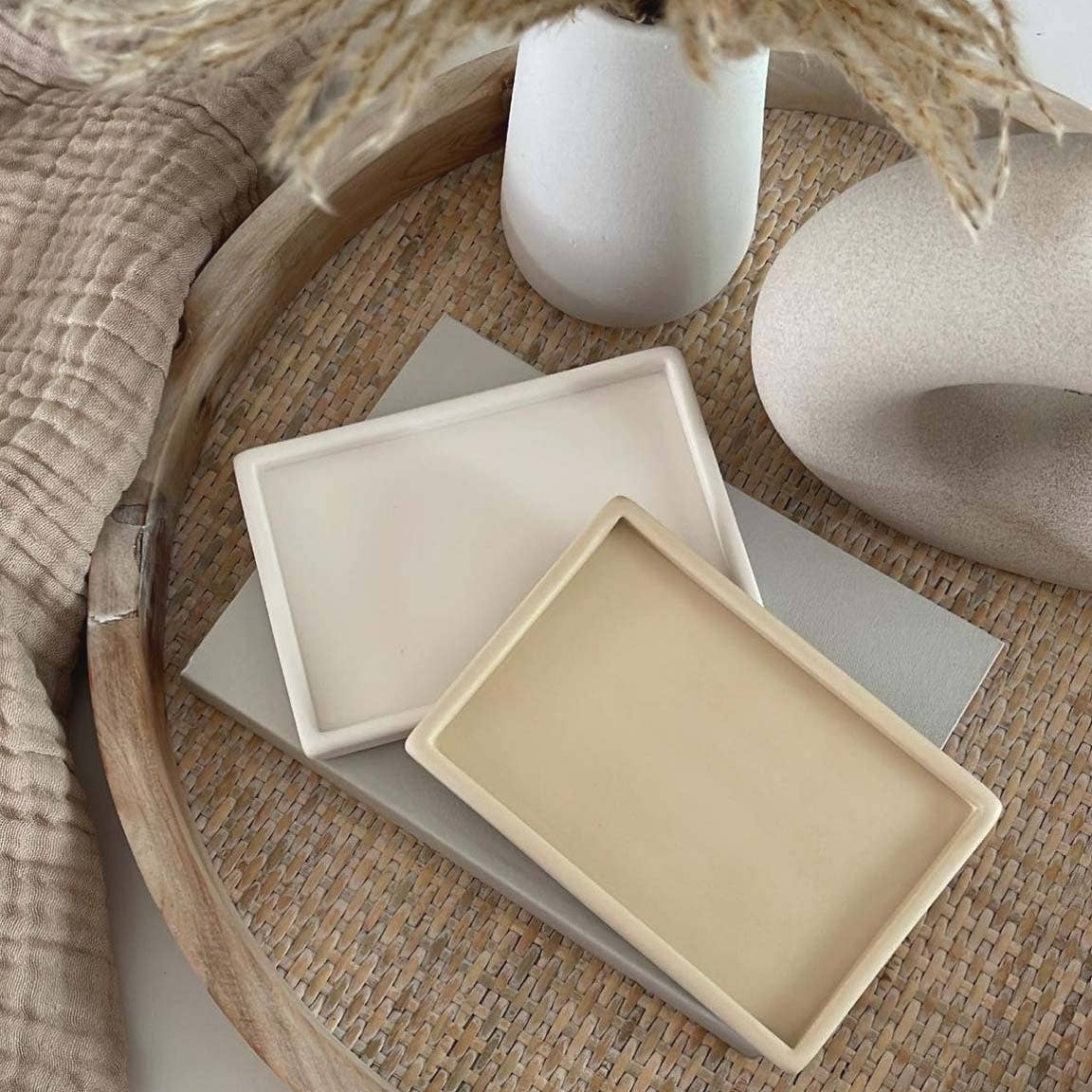 Rectangle Trinket Tray | Catch-All Tray | Jewelry Tray