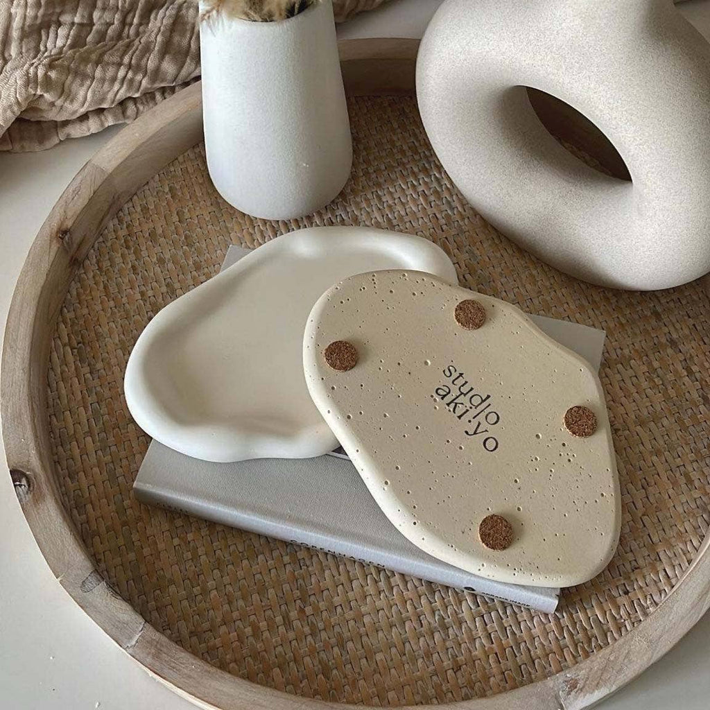 Irregular Oval Cloud Trinket Tray | Catch-All Jewelry Tray
