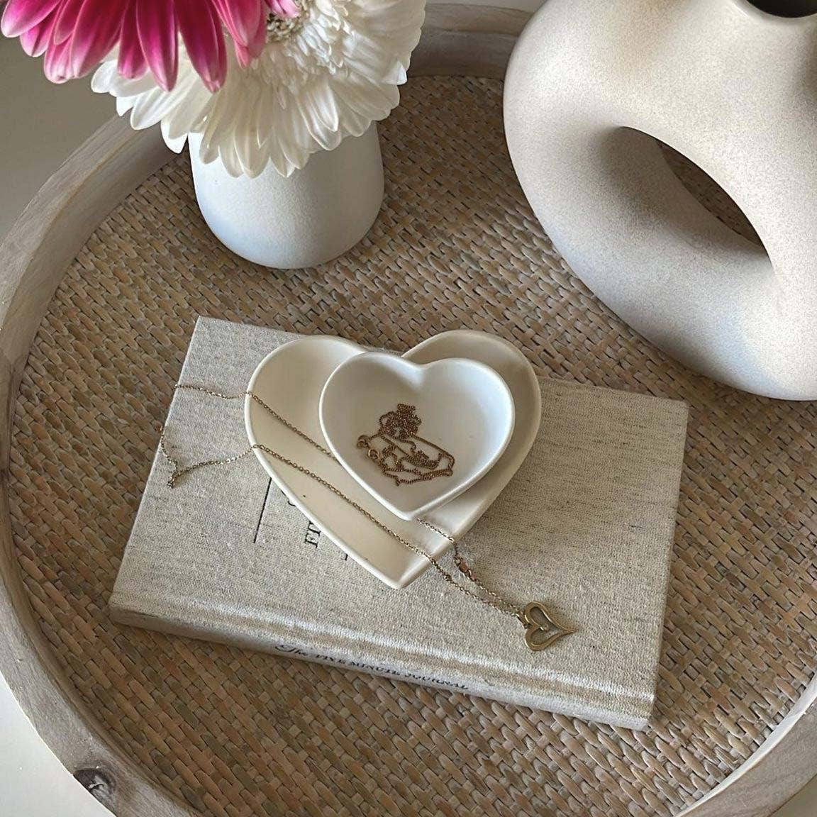 Heart Trinket Tray | Catch-All Tray | Valentine's Day
