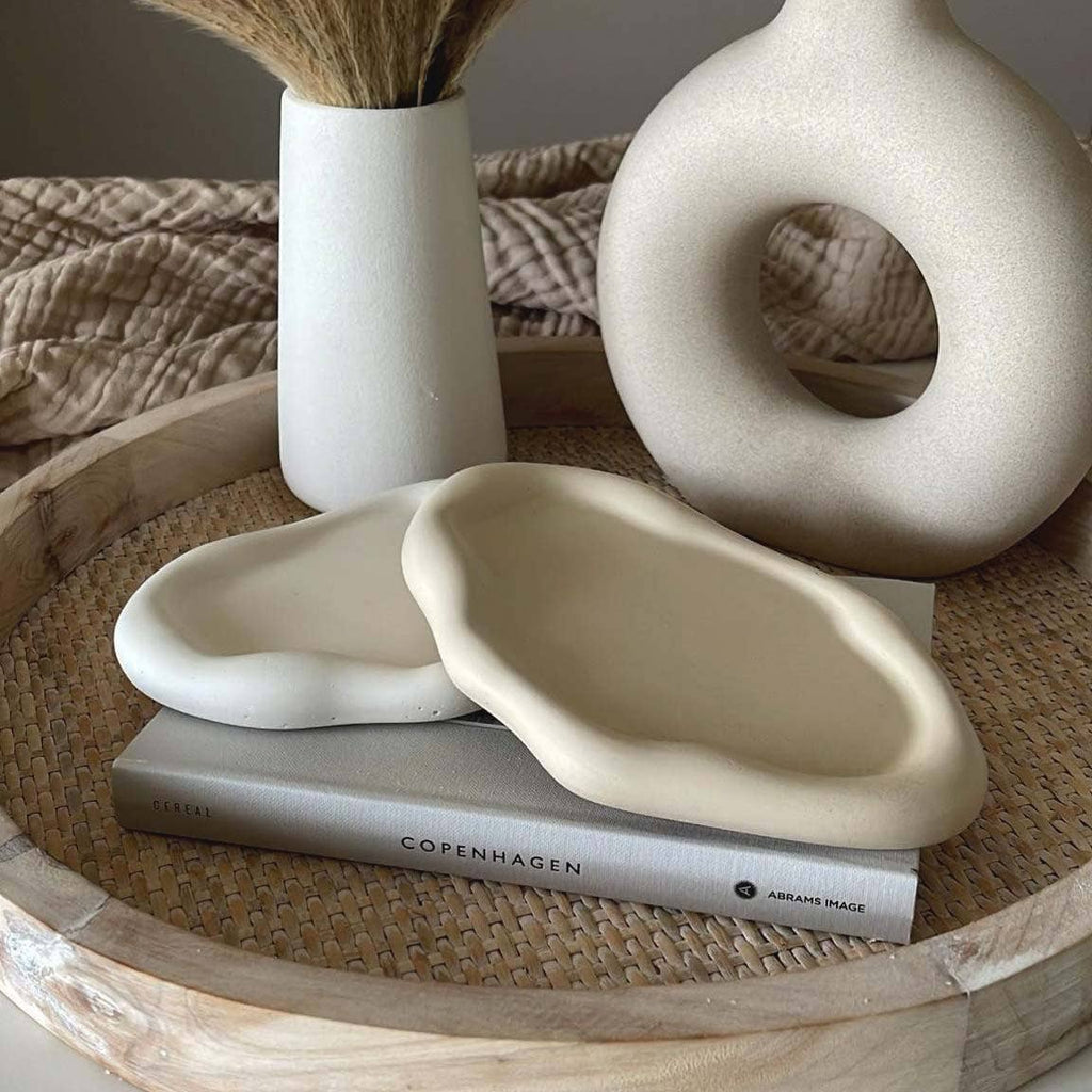 Irregular Oval Cloud Trinket Tray | Catch-All Jewelry Tray