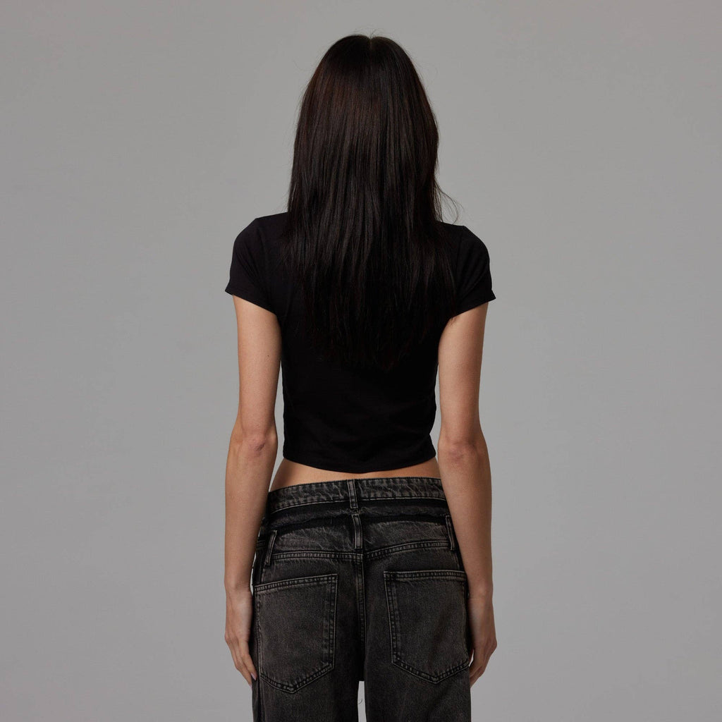 STRETCH JERSEY BABY TEE