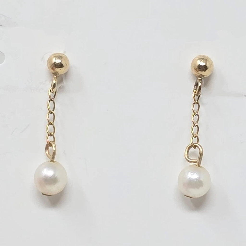 Pearl Dangle Drop Earrings