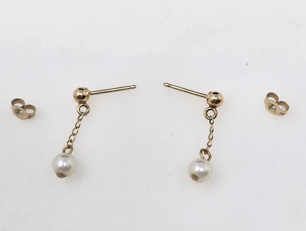 Pearl Dangle Drop Earrings
