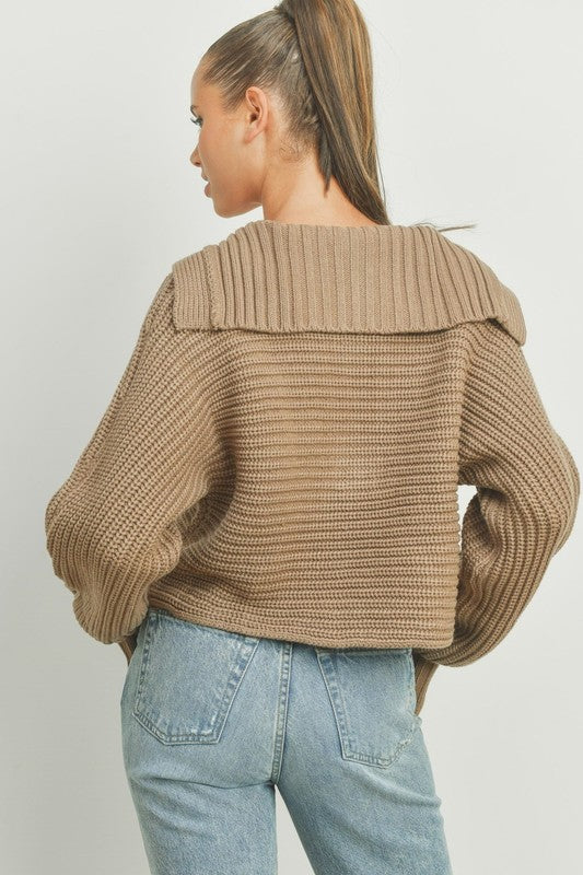 DRAMA V NECK SWEATER