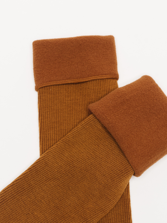 Cozy Sock In Brown