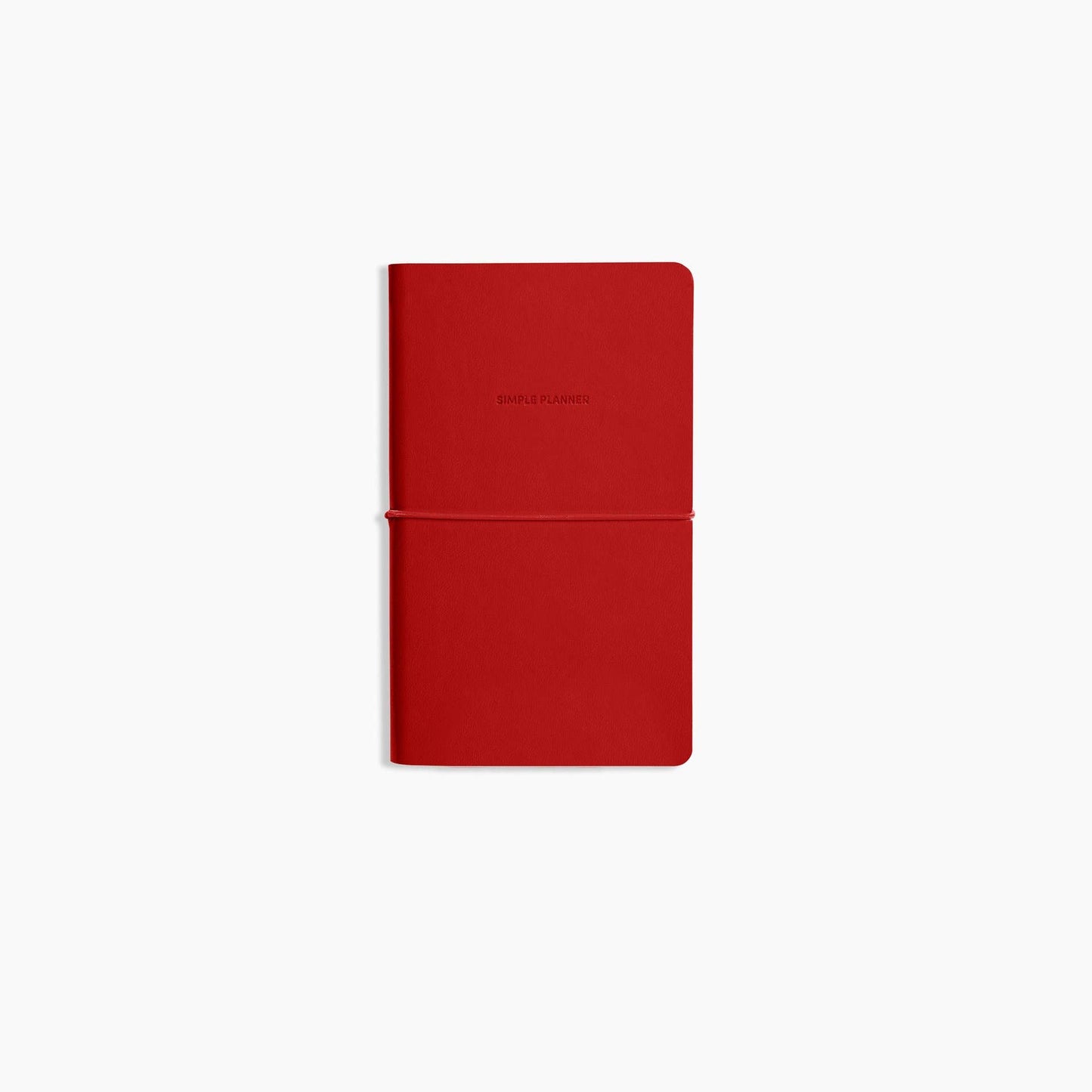 SIMPLE PLANNER IN RED