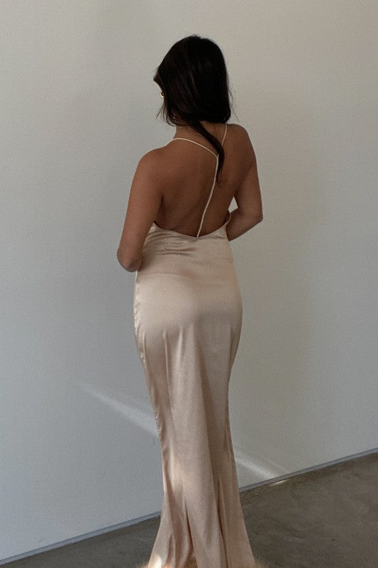 GOLDY SLIP DRESS