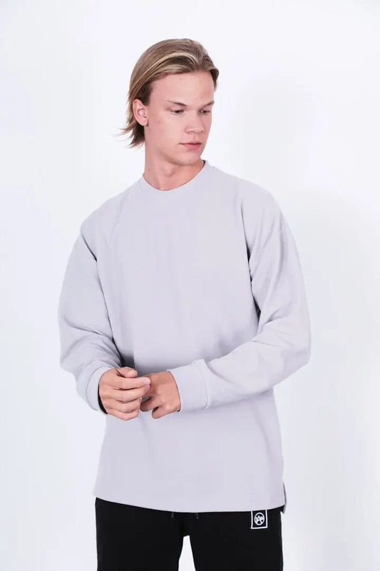 BASIC RIBBED CREWNECK