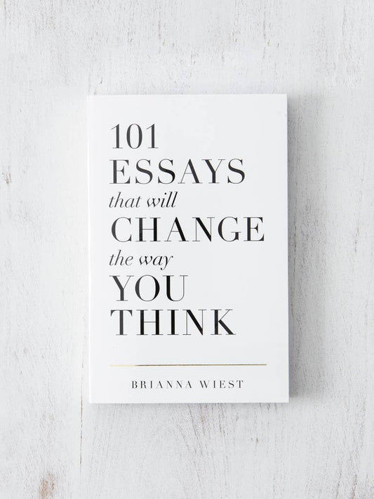 101 Essays That Will Change The Way You Think - book