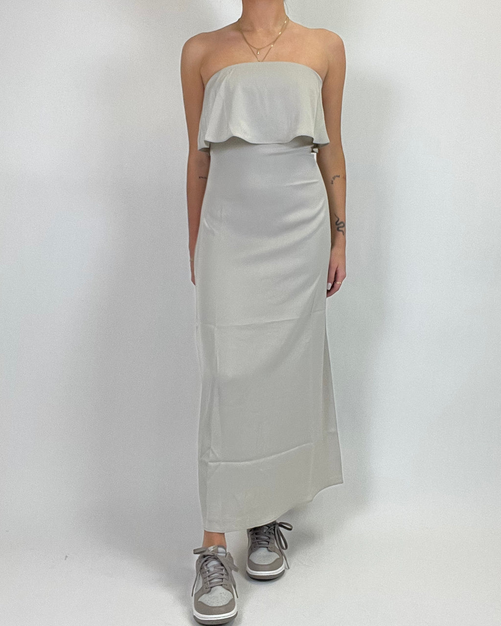 MAY STRAPLESS DRESS