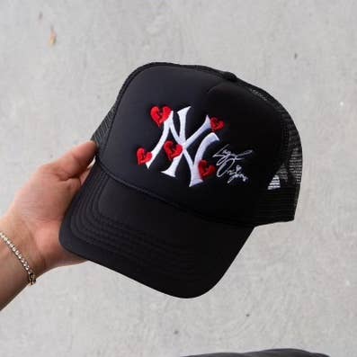 NY Embroidered Trucker Hat